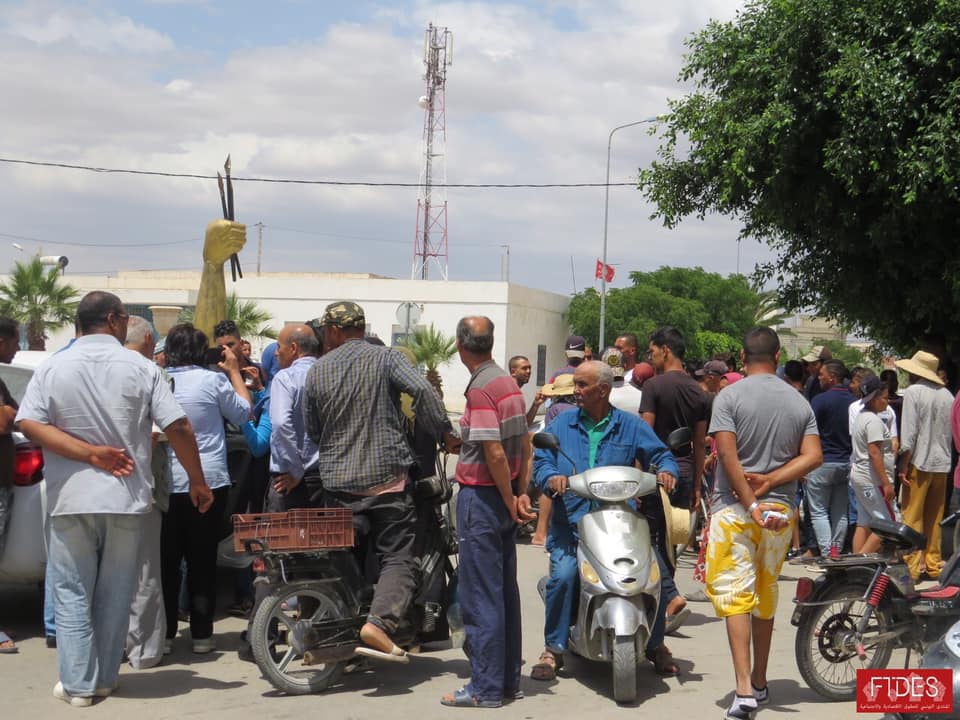 Situation à Hajeb Layoun