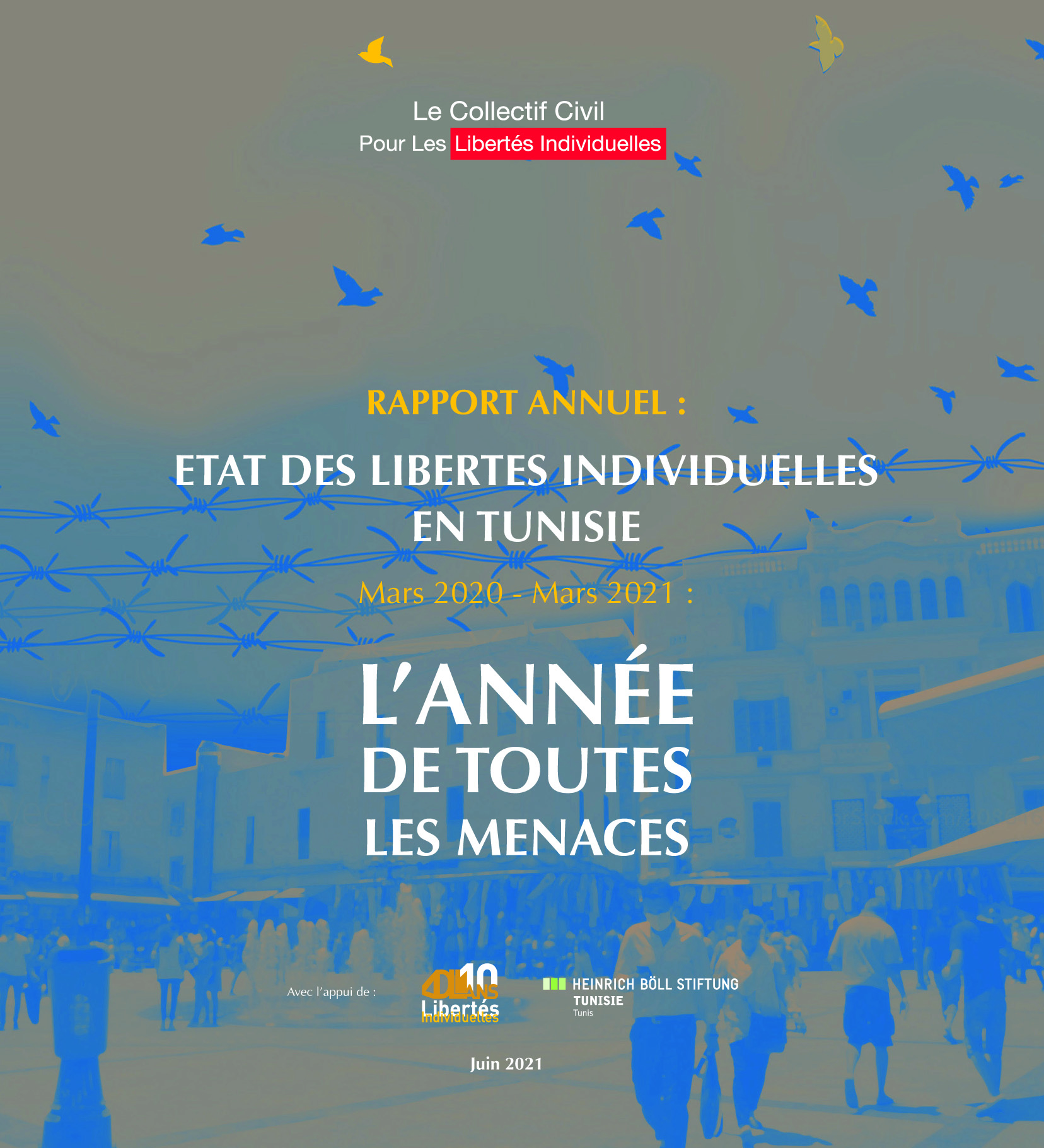 Rapport: État des libertés individuelles en Tunisie 2020/2021