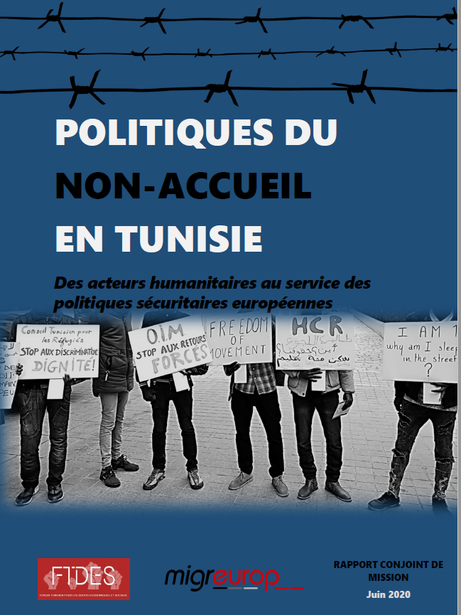 Rapport conjoint de mission: POLITIQUES DU NON-ACCUEIL EN TUNISIE