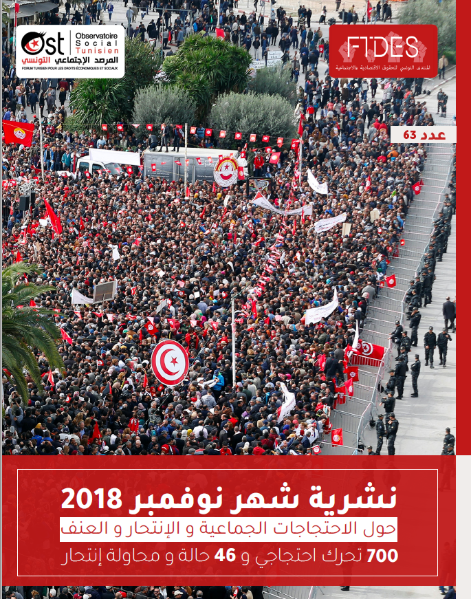 November 2018 report on social protests