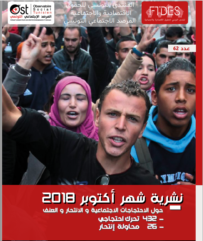 October 2018 report on social protests