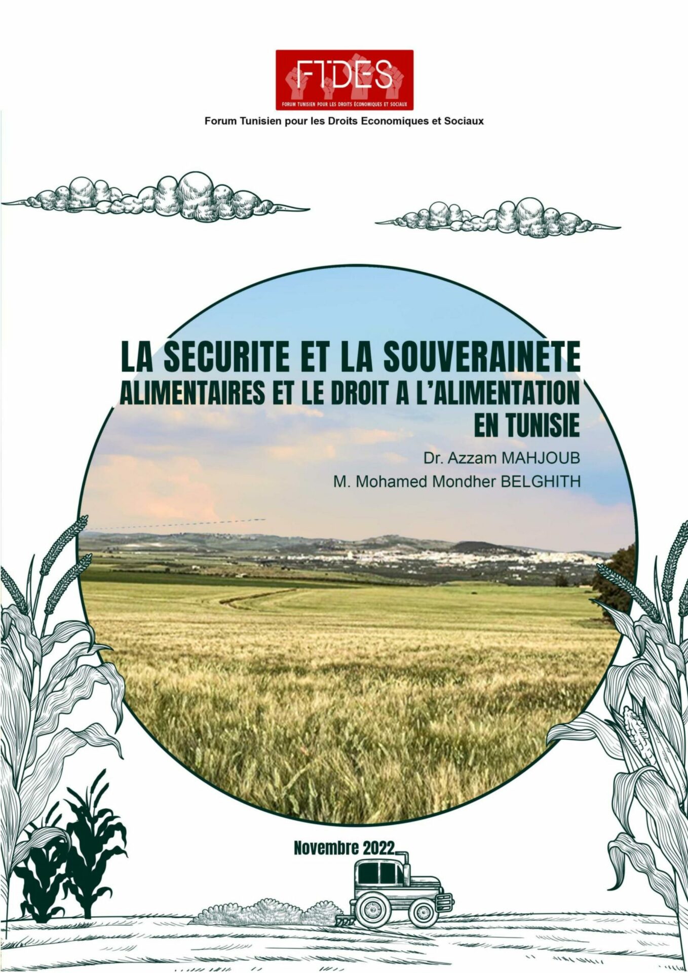 LA SECURITE ET LA SOUVERAINETE ALIMENTAIRES ET LE DROIT A L’ALIMENTATION EN TUNISIE