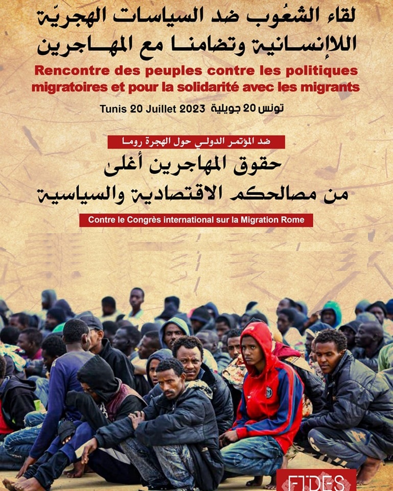 Communiqué de la Rencontre des peuples pour la dignité des migrant-e-s DECLARATION DE TUNIS